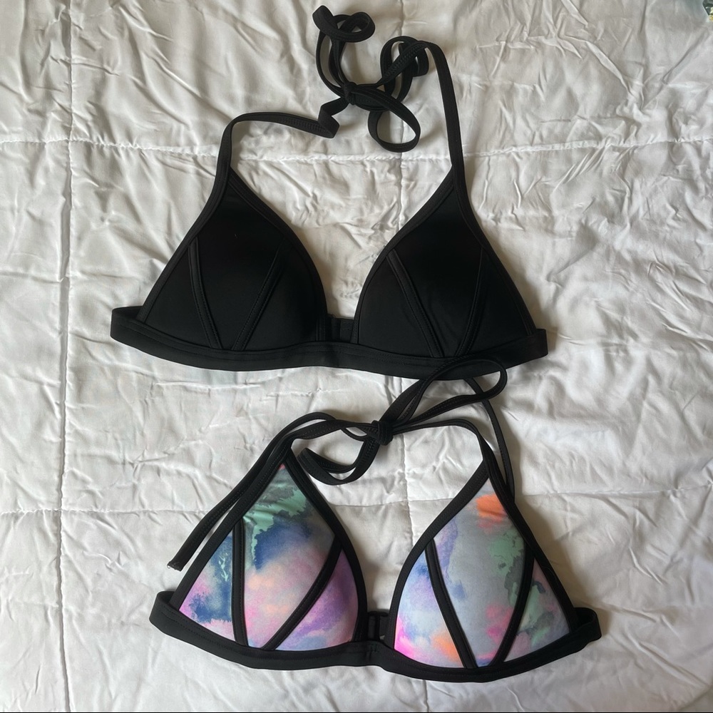 VS Pink Swim Tops